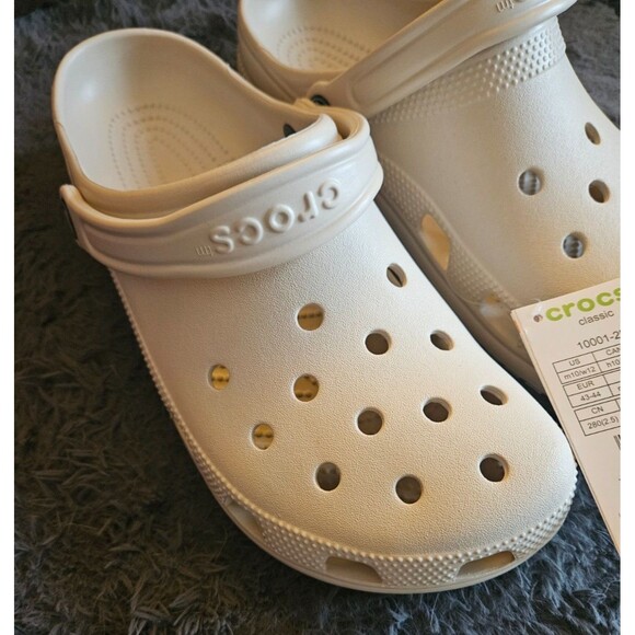 Crocs Unisex Classic Clog - Bone -10Men /12 Women-Brand NEW main image 5